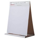 Table-Top Flipchart Easel Pad with Foldout Marker Tray 20 Sheet (20in x 23in)