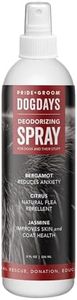 PRIDE AND GROOM DogDays Deodorizing Dog Spray | Long-Lasting Pet Odor Eliminator with Fresh & Clean Scent | Hydrating Dog Cologne & Coat Refresher – 8 fl oz
