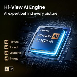 Hisense 50" 4K Ultra HD Smart TV – AI Engine, Precision Colour, Streaming Apps