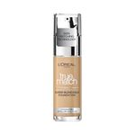 L'Oreal Paris True Match Liquid Foundation, Skincare Infused with Hyaluronic Acid, SPF 17, Available in 40 Shades, 3N Creamy Beige, 30 ml