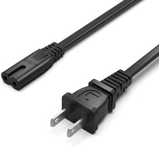 AC Power Cord Cable Fit for Xbox One S, Xbox One X, Xbox Series X/S Consoles Replacement - (ETL Listed Cable)