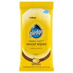 Pledge Expert Care Wood Wipes, Lemon, 24 Wipes