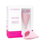 Intimina Lily Cup Size A - Ultra-Soft Menstrual Cup, Reusable Period Protection for up to 12 Hours, Medical-Grade Silicone Women’s Period Care