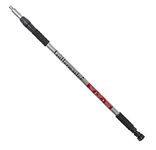 Guttermaster GM-MIN Mini Straight Extension Water Fed, Telescoping Flow-Thru Pole, Fits Standard Garden Hoses for Window Cleaning, Car Cleaning, Extends to 6 Feet