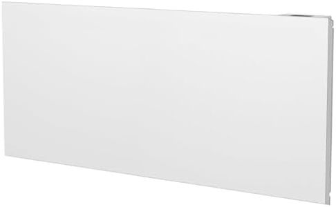 Kalia Radiateur électrique à inertie sèche CERAMIQUE écran LCD 2000W POAS, Blanc, 100x12.5xH45.5cm