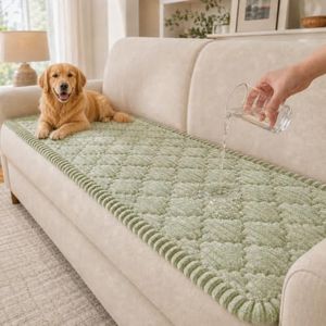 NILUOH Couch Cover for Dogs, Water Resistant Non Slip Sofa Protector
