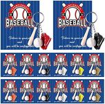 12 Set Baseball Bat Keychain with G