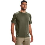 Under Armour Men's Tactical Tech T-Shirt, Marine Od Green /Clear, Medium