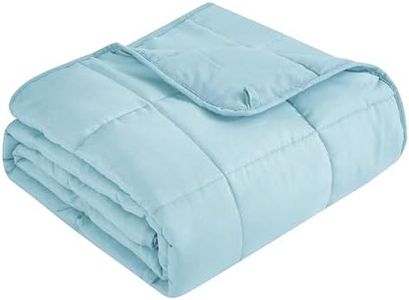 Topcee Weighted Blanket (25lbs 88"x104" King Size) Cooling Breathable Heavy Blanket Microfiber Material with Glass Beads Big Blanket Fits King & California King Beds