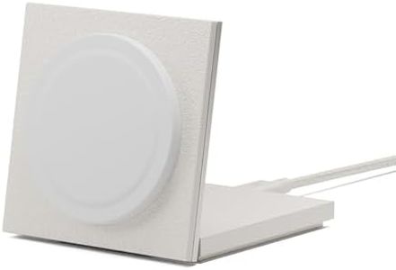 Native Union Rise Magnetic Wireless Charger – Qi2 Certified & MagSafe Compatible – Foldable Charging Pad & Stand for iPhone 16/15/14 & Other Qi-Compatible Devices – Up to 15W Fast-Charging (Sandstone)