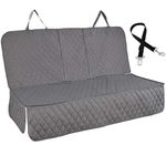 Blessing free seat belt Dog car seat Cover,Waterproof & Scratch Proof & Nonslip Back Seat Cover