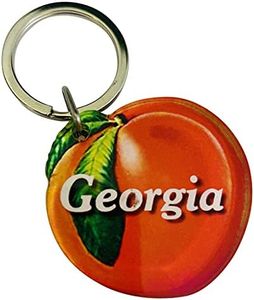 Westmon Works Georgia Keychain Peach State Souvenir Key Chain