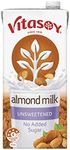 Vitasoy Unsweetened Long Life Almond Milk 1L