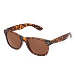 Ultra Unisex UV400 Classic Style Sunglasses Mens Womens - Lightweight Glasses with Flexible Comfort Fit Spring Hinges, Maximum Sun Protection - Polycarbonate Lens - Tortoiseshell