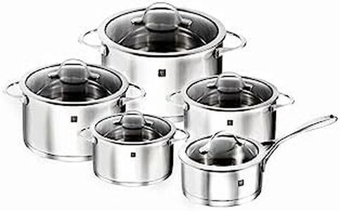 ZWILLING 10 Piece COOKWARE Set Pot Set 10 Piece, 18/10 Stainless Steel