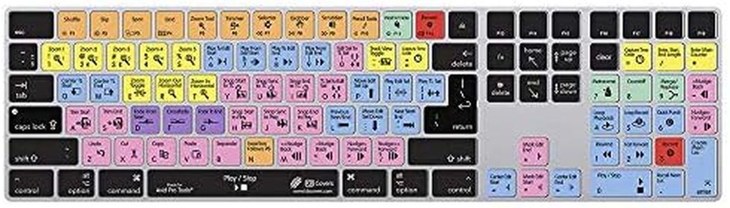 KB Covers Avid Pro Tools Keyboard Cover Compatible with Wireless Magic Keyboard (2016+) | Ultra Thin Dust Water & Dirt Resistant Silicone Skins