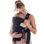BabyBjörn Baby Carrier Mini, 3D Mesh, Black, Infant Carrier for Newborns (0-12 Months), Soft, Ergonomic and Easy to Use