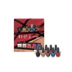 OPI Nail Polish, Long Lasting Luxury Nail Narnish, Terribly Nice Holiday Collection, Nail Lacquer 10 Mini Pack, 10 x 3.75 ml