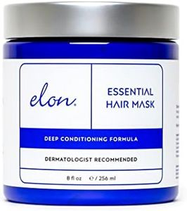 Elon Essentials Deep Conditioning Hair Mask – Hair Treatment Masks w/Shea Butter, Biotin, Argan & Coconut Oil – Hydrating Hair Mask for Dry Damaged Hair to Restore Shine & Silkiness (8 oz)