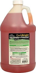 QwikBright-MC Micro-Channel Coil Cleaner and Protectant for AC Unit, Refrigerator, Condenser and Evaporator Foaming Coil Cleaners, Indoor and Outdoor, 1 Gallon