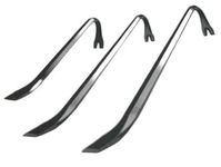 MEC® Gooseneck Wrecking Bar - Extra strength drop forged steel pry bar for easier demolition - Gooseneck for added ripping bar leverage - Nail puller end/chisel end - Rust proof (12"-16"-18")