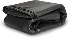 DEWAN SONS Rubber Heavy Sheet Black (20 ft x 18 ft) 700 GSM Fish Pond Liner Garden Pools HDPE Membrane Reinforced