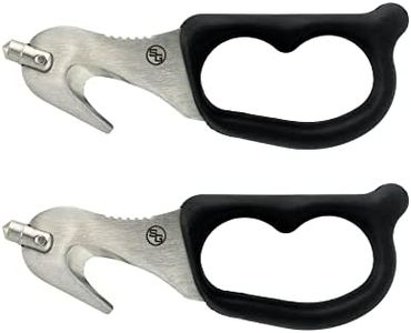 StatGear SuperVizor XT Auto Emergency Rescue Escape Tool - Seatbelt Cutter & Window Glass Breaker Hammer Survival - Mounts Right to Your Sun-Visor! Pack of 2