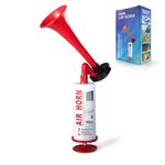 FARBIN Marine and Sports Pump Air Horn, Loud Sound Handheld Signal Boat Horn, Personal Safety Horn Alarm, for Boating, Sports Events, Parties, Birthdays, Games, Camping, Graduation, Aggressive Animals