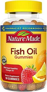 Nature Made Fish Oil Adult Gummies, 90 Count (Pack of 4)
