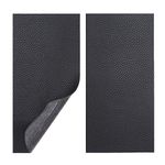 Leather Repair Kits for Couches and Cars, Leather Repair Patches Super-Thin Vinyl Repair kit 2 PCS Black