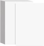 8.5 x 5.5” Bright White Card Stock Paper – Great for Arts and Crafts, Greeting Cards, Invitations, Flyers, Brochures, Photos | Heavyweight 80lb (216gsm) Cover Cardstock | 100 Sheets per Pack