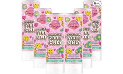 Cussons Creations Shower Gel, Positive Vibes Only Body Wash 250 ml, Multipack of 6