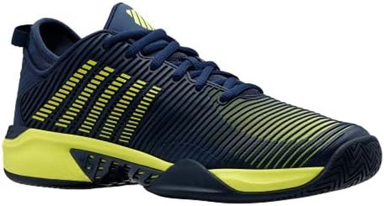 K-Swiss Men's Hypercourt Supreme Tennis Shoe, Moonlit Ocean/Love Bird, 8 M