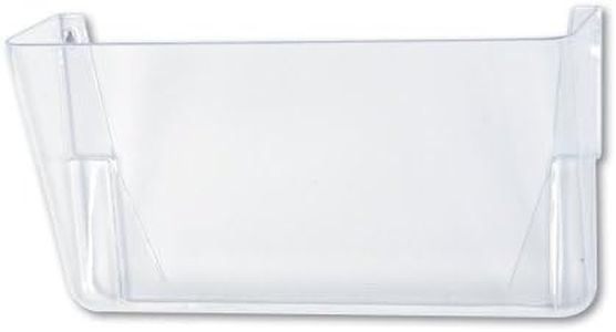 Rubbermaid Stak-A-File Single Wall Pocket, Letter Size, Clear (48714ROS)