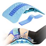 Back Stretcher,Back Cracking Device,2024 Upgraded Back Cracker for Lower Back Pain Relief,Fully Adjustable Multi-Level Spine Deck with Massage Points for Herniated Disc, Scoliosis, Sciatica