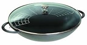 STAUB Wok Round, Graphite Grey, 37 