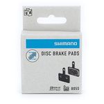 SHIMANO B05S Disc Brake Pads and Spring, Steel Backed, Resin, Black