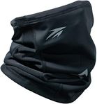 Zollen 4/3/1 Pack Fleece Winter Neck Gaiter Windproof Bandana Adjustable Face Covering Scarf for Men and Women