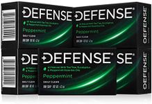 Defense Soap 4 Ounce Bar (Pack of 5) - 100 Percent Natural Pharmaceutical Grade Tea Tree Oil and Eucalyptus Oil (5-Pack (Peppermint))