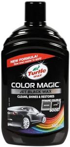 Turtle Wax 52708 Color Magic Car Paintwork Polish Restores Colour & Shine Black 500ml