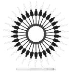 GDOOL 30 Pieces 1.4mm RC Cars Body Clips with Pull Tabs for Universal 1/8 1/10 Scale Remote Control Trucks & 1 PCS Hole Puncher Reamer for RC Body Shell Drills Tool