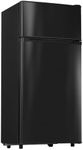Manastin 4.5 Cu.Ft Mini Fridge with Freezer, Small Refrigerator with 2 Doors for Kitchen, Dorm, Office and Bedroom, Mini Fridge with Adjustable Shelves (Black)
