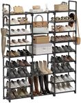 WOWLIVE 9 Tiers Large Shoe Rack Sto