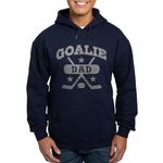 CafePress Goalie Dad Hoodie (Dark) Men's Dark Hooded Sweatshirt Hoodie Navy