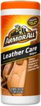 Armor All Car Interior Cleaner Leather Wipes - Cleaning for Cars & Truck & Motorcycle, 20 Count (Pack of 6), 10881