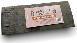 Green Olive Firewood - Whiskey Oak BBQ Cooking Plank Ideal for use In BBQ's or smokers - Long lasting whiskey flavoured Smoking Plank, for smoking meat, fish and even vegetables - Gourmet barbecue