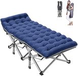 ABORON Folding Camping Cot W/Mat fo