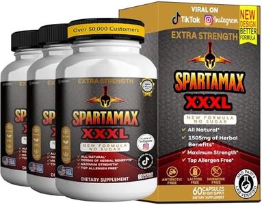 GREENVIFY SPARTAMAX XXXL Maca Root Dietary Supplement, Non GMO, Vegan Friendly, Gluten Free, 60 Capsules (5)
