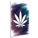 ArtinKart Poster-Bob Marley Cool Trippy Weed Digital Art Print Poster for Door and Room (Paper, 12x18 inches, Multicolor, Unframed)