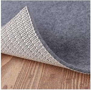 Non Slip Rug Pad Grippers - 5x7, 1/8" Thick, (Felt + Rubber) Double Layers Area Carpet Mat Tap, Provides Protection and Cushioning for Hardwood or Tile Floors